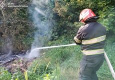 На Хмельниччині вогнеборці ліквідували п’ять пожеж 