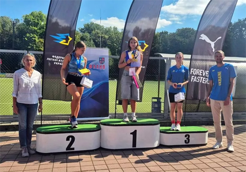 Юна легкоатлетка із Шепетівки стала чемпіонкою Всеукраїнських змагань