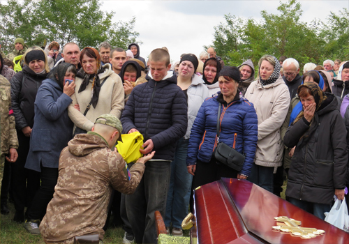 На Шепетівщині знайшов спочинок старший бойовий медик Володимир Ковальчук