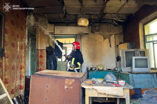 На Хмельниччині під час пожежі у будинку загинув чоловік