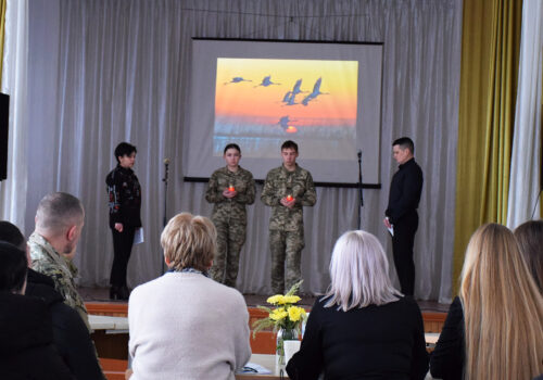 У Шепетівці вшанували пам’ять Героя України Володимира Українця