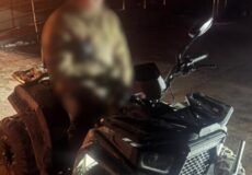 На Хмельниччині патрульні затримали водія квадроцикла