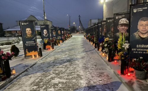Запалили різдвяну свічку пам’яті: Судилківська громада вшанувала тих, хто віддав життя за Україну
