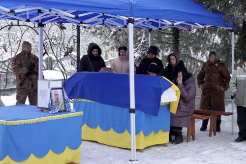 Він поліг за Україну: на Київщині попрощалися з Героєм із Шепетівщини