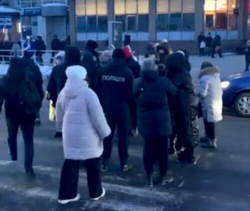 Протест у Хмельницькому через відключення світла: що відповіли на це в обленерго
