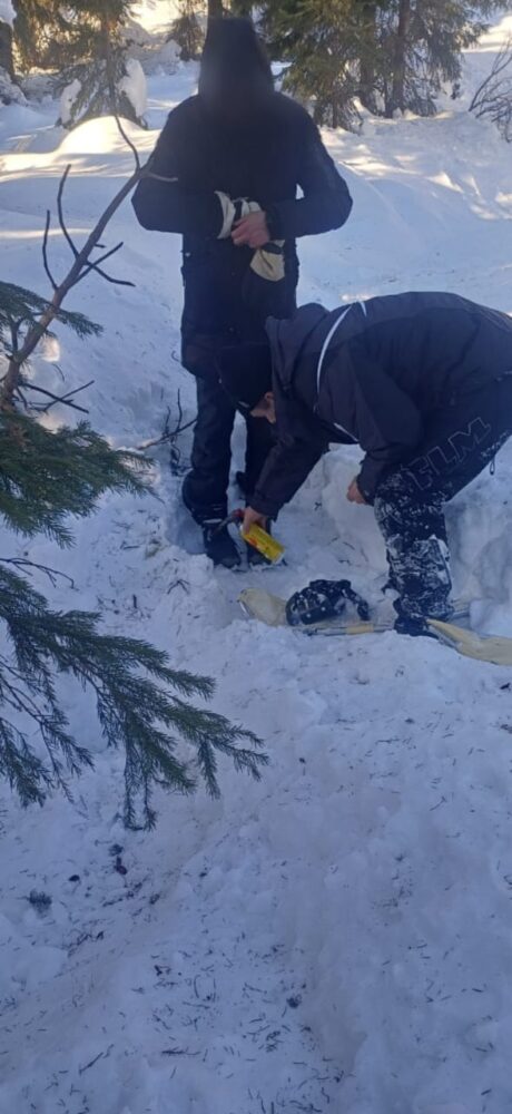Мешканець Хмельниччини ледь не загинув у морозному лісі, намагаючись утекти за кордон