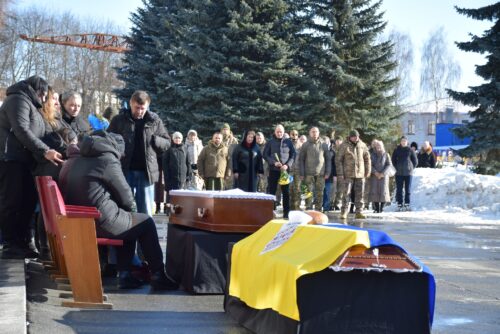 Шепетівська громада провела у засвіти командира відділення БпЛА Якова Поліщука
