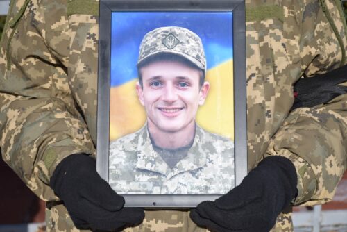 Шепетівська громада провела у засвіти командира відділення БпЛА Якова Поліщука