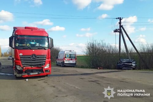 На Хмельниччині у ДТП загинула 58-річна пасажирка авто