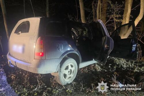 Зіткнення з деревом стало фатальним: на Хмельниччині загинув водій