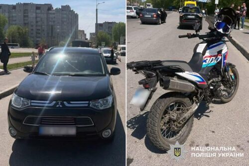У Хмельницькому в ДТП травмувався 27-річний мотоцикліст
