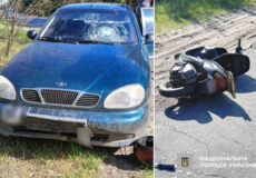 ДТП у Славуті: водій напідпитку врізався у скутер із пенсіонерами