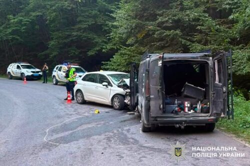 На Хмельниччині у ДТП травмувалась дворічна дитина