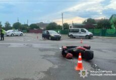 На Хмельниччині у ДТП  травмувався 41-річний мотоцикліст: що відомо