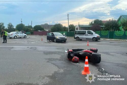На Хмельниччині у ДТП  травмувався 41-річний мотоцикліст: що відомо