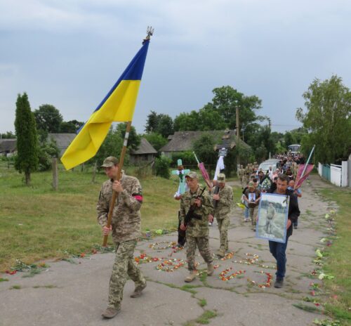 Зник безвісти у 2024-му: Грицівська громада попрощалася з Героєм